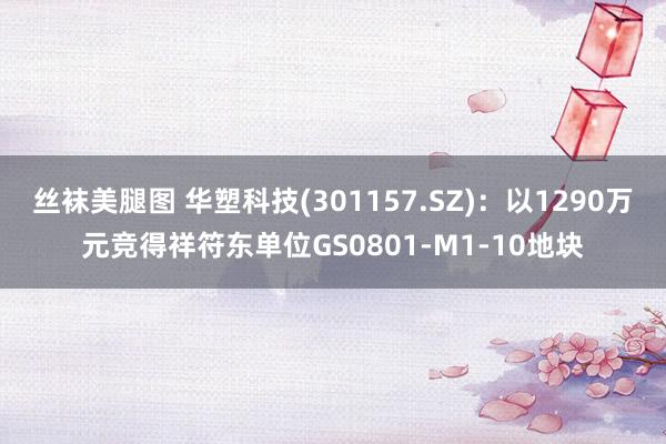 丝袜美腿图 华塑科技(301157.SZ)：以1290万元竞得祥符东单位GS0801-M1-10地块